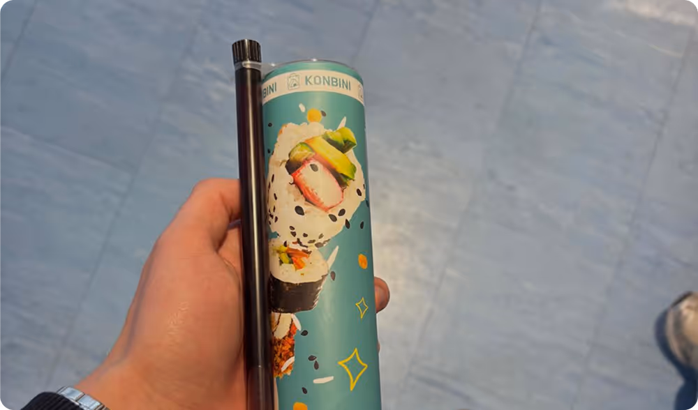 Konbini Sushi Push Pop Wien