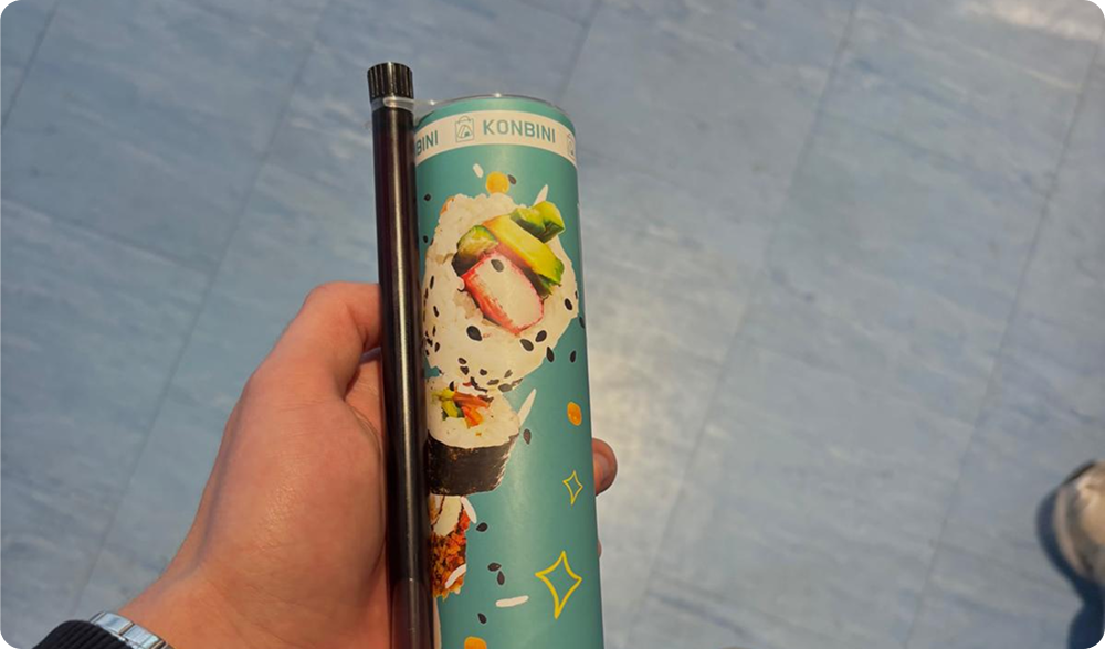 Konbini Sushi Push Pop Wien