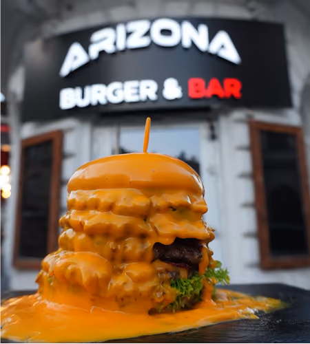 Arizona Burger & Bar Käseshow