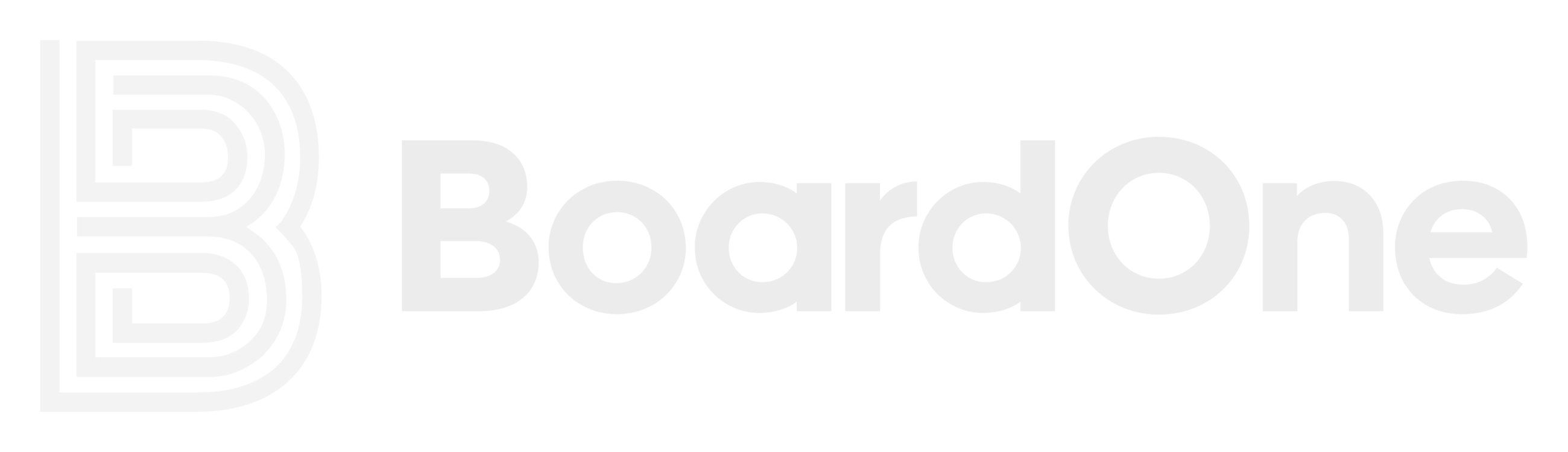 BoardOne logo bílé