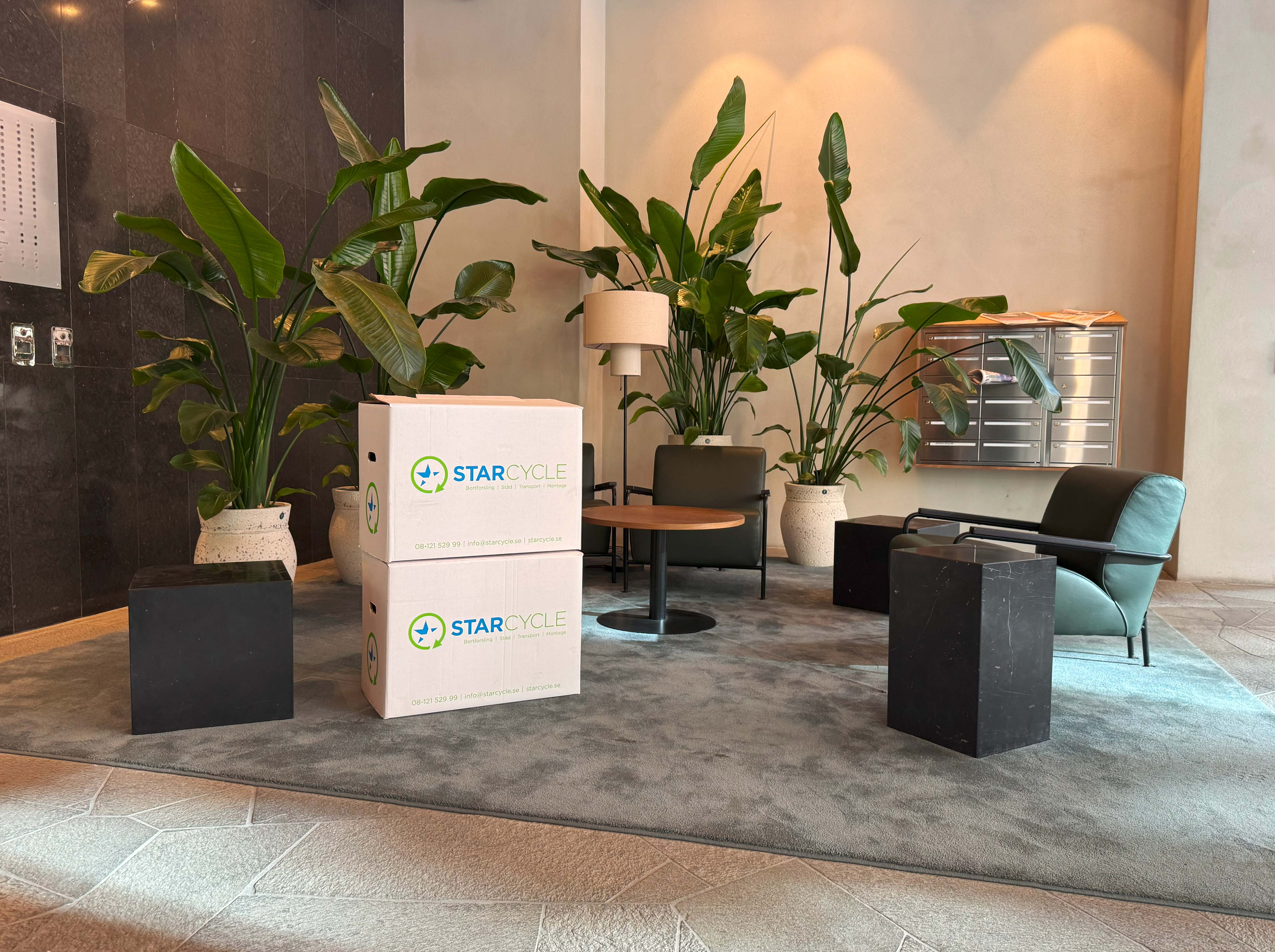 Bortforsling för företag i Stockholm