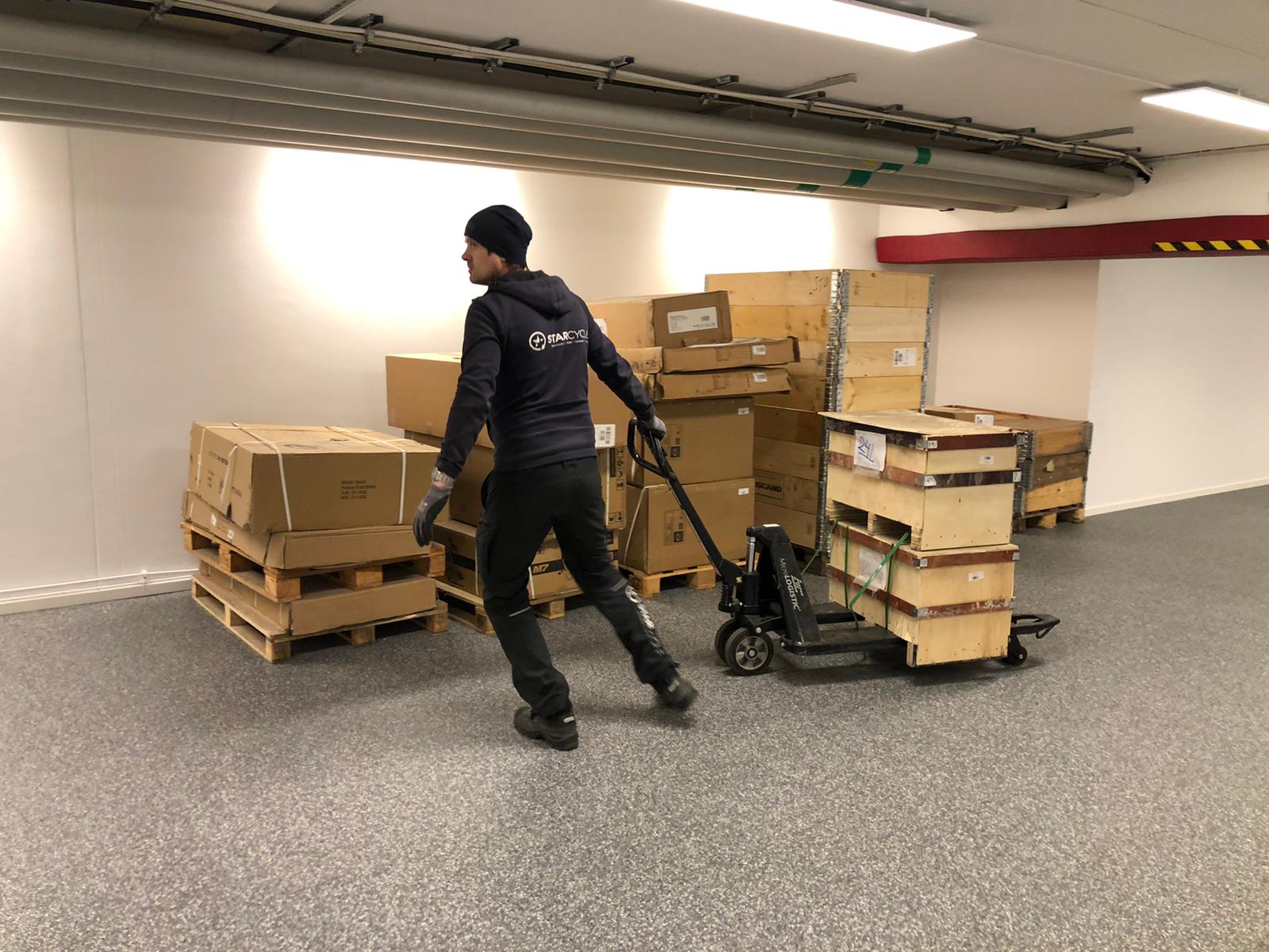 Bortforsling av möbler i Stockholm