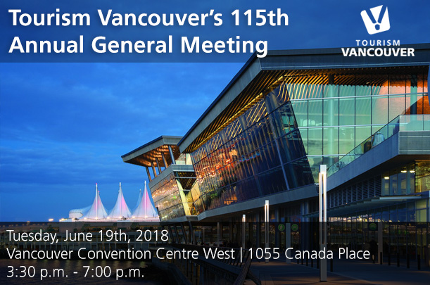 Kory Fawcett Newest Director of Tourism Vancouver - 115 AGM