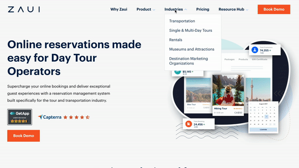 how Zaui could help tour and transport operators