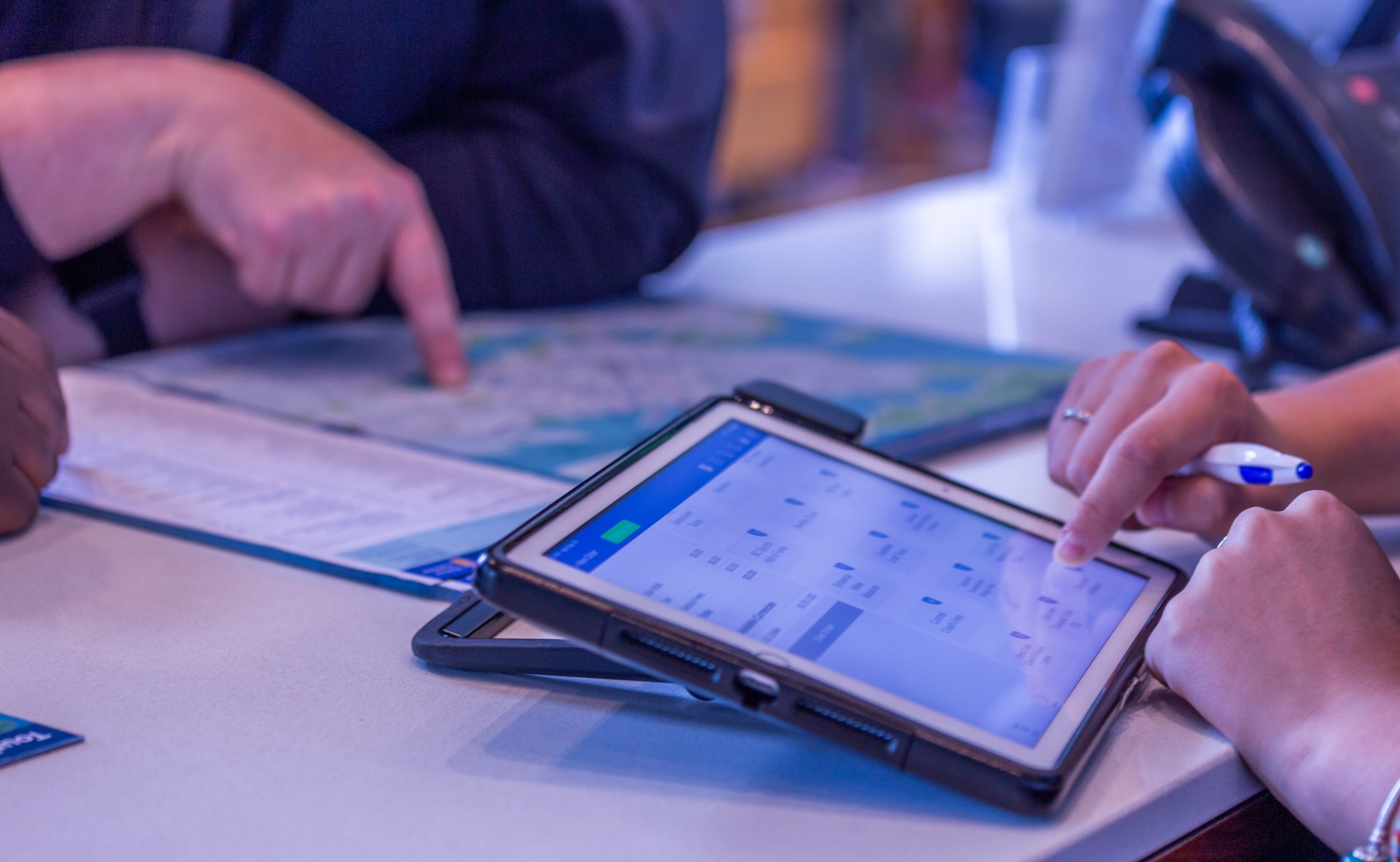 A tour operator using Zaui Mobile