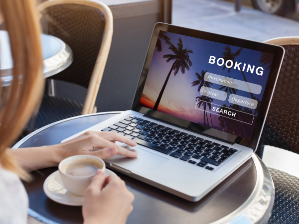 A guest searching a tour operator website.