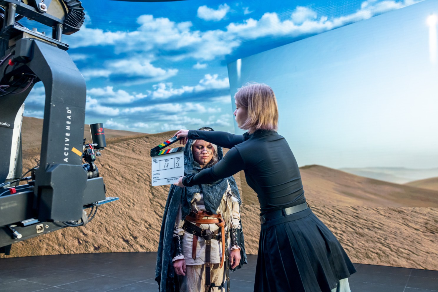 What Are the Key Features of the Virtual Production Studio?