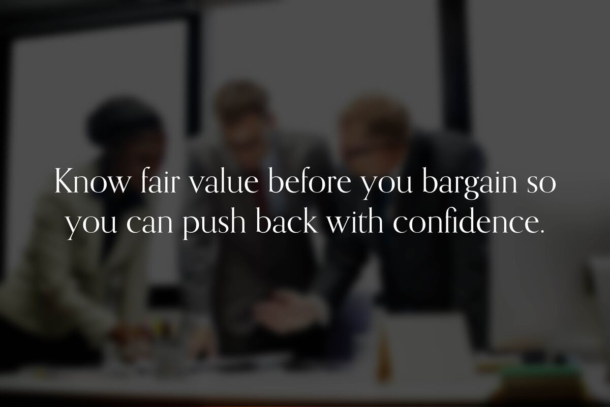 What Is the First Step to Bargaining?