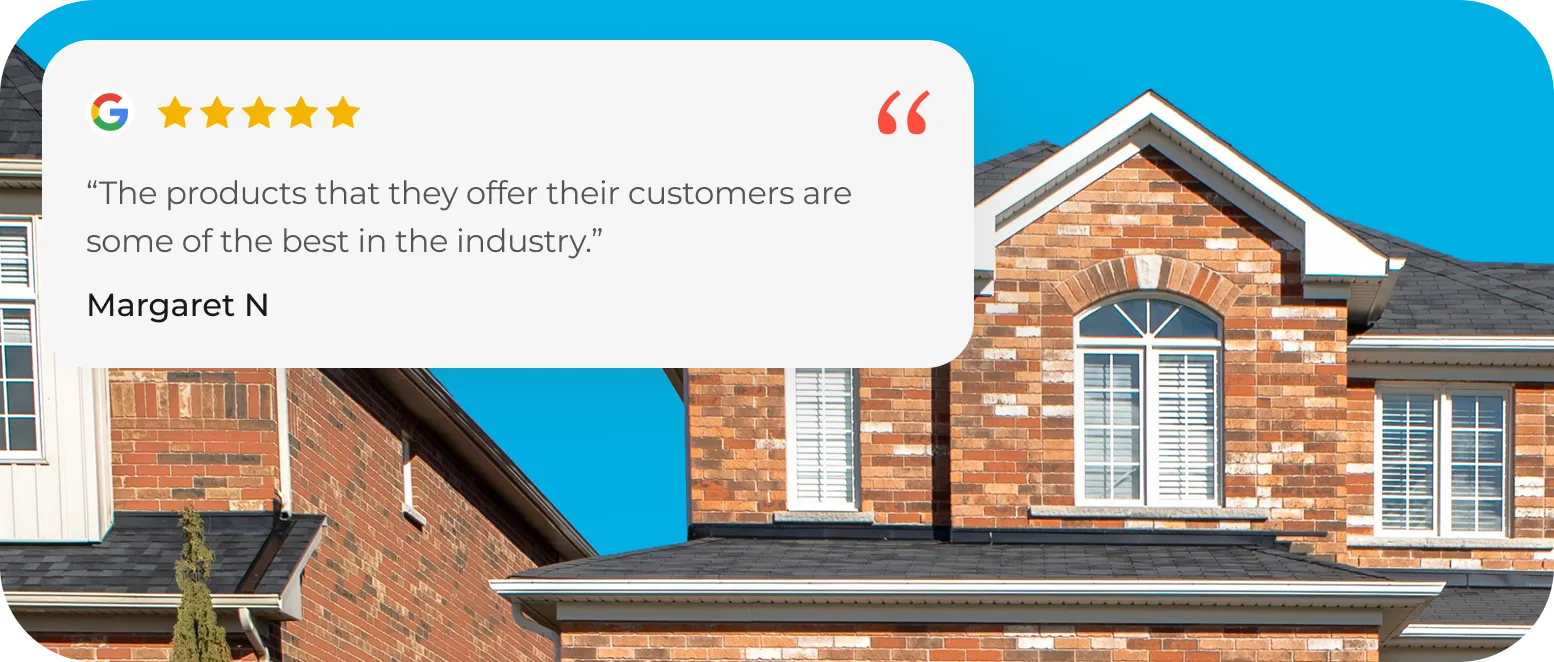 Google Review in House background