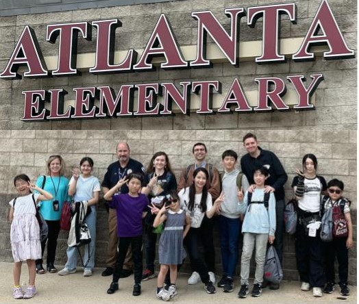 our students attending classes in Texas