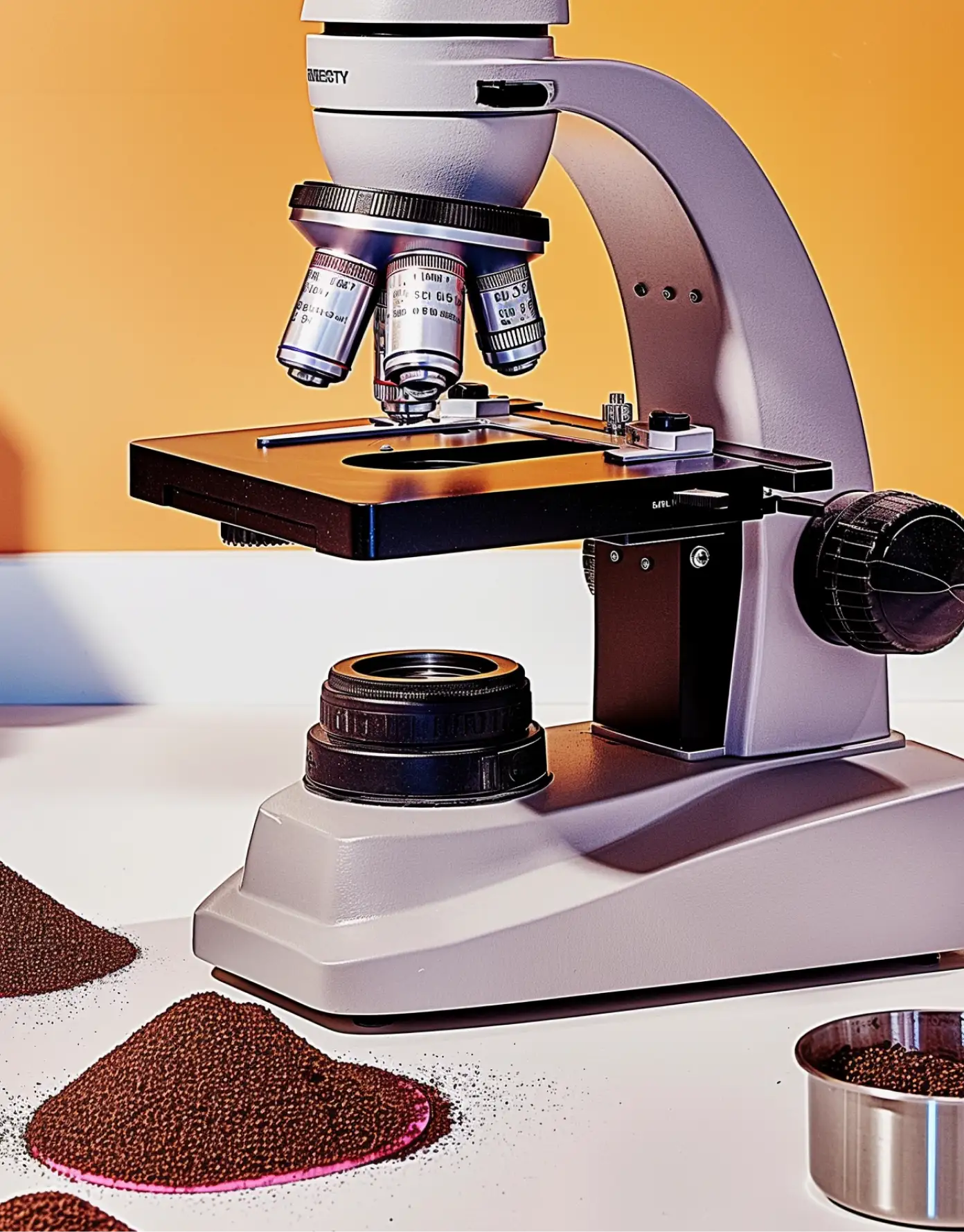 Kokomodo lab R&D — microscopy for cultivated-cocoa research