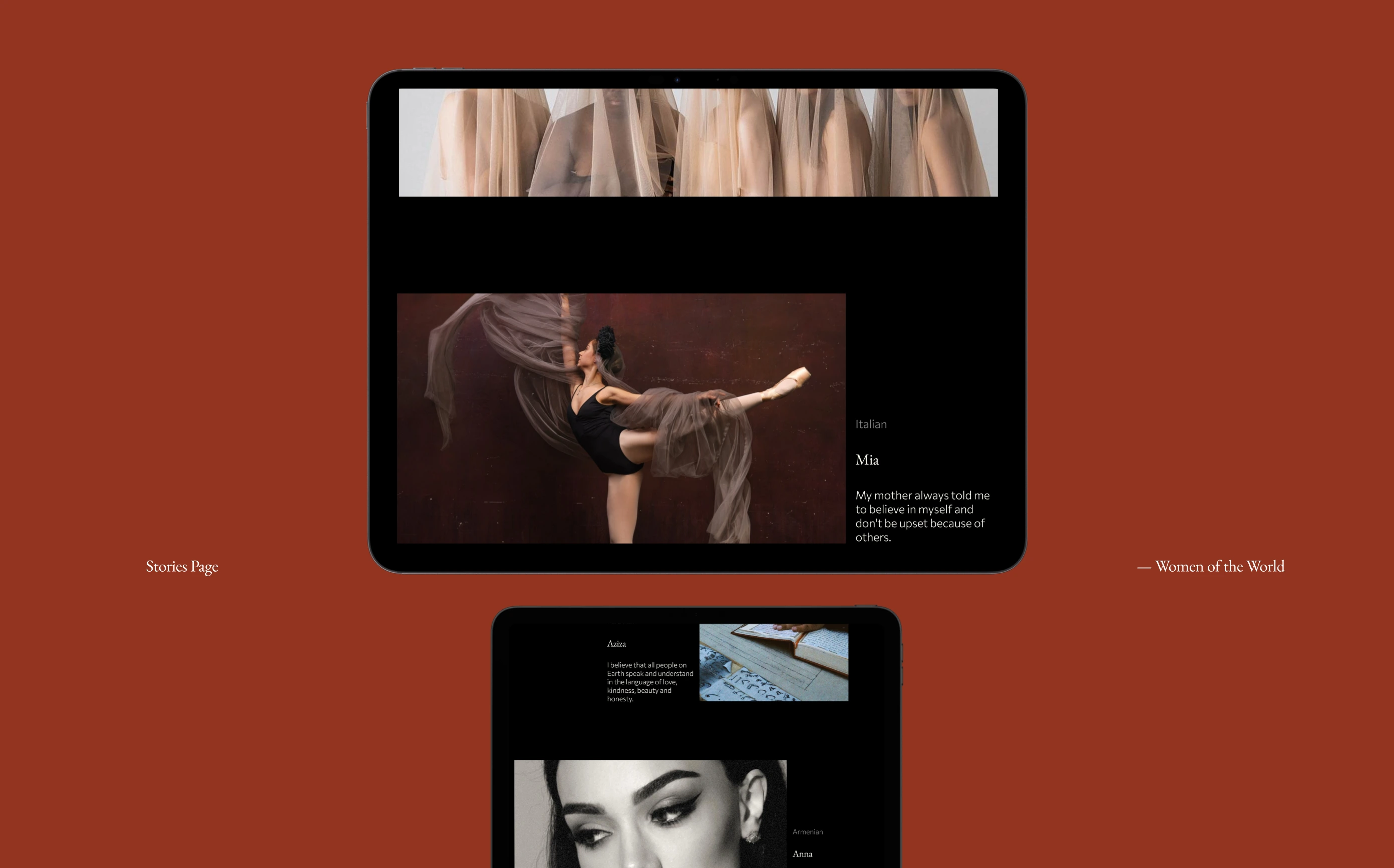 Jewellery e-commerce screens — desktop and mobile layout