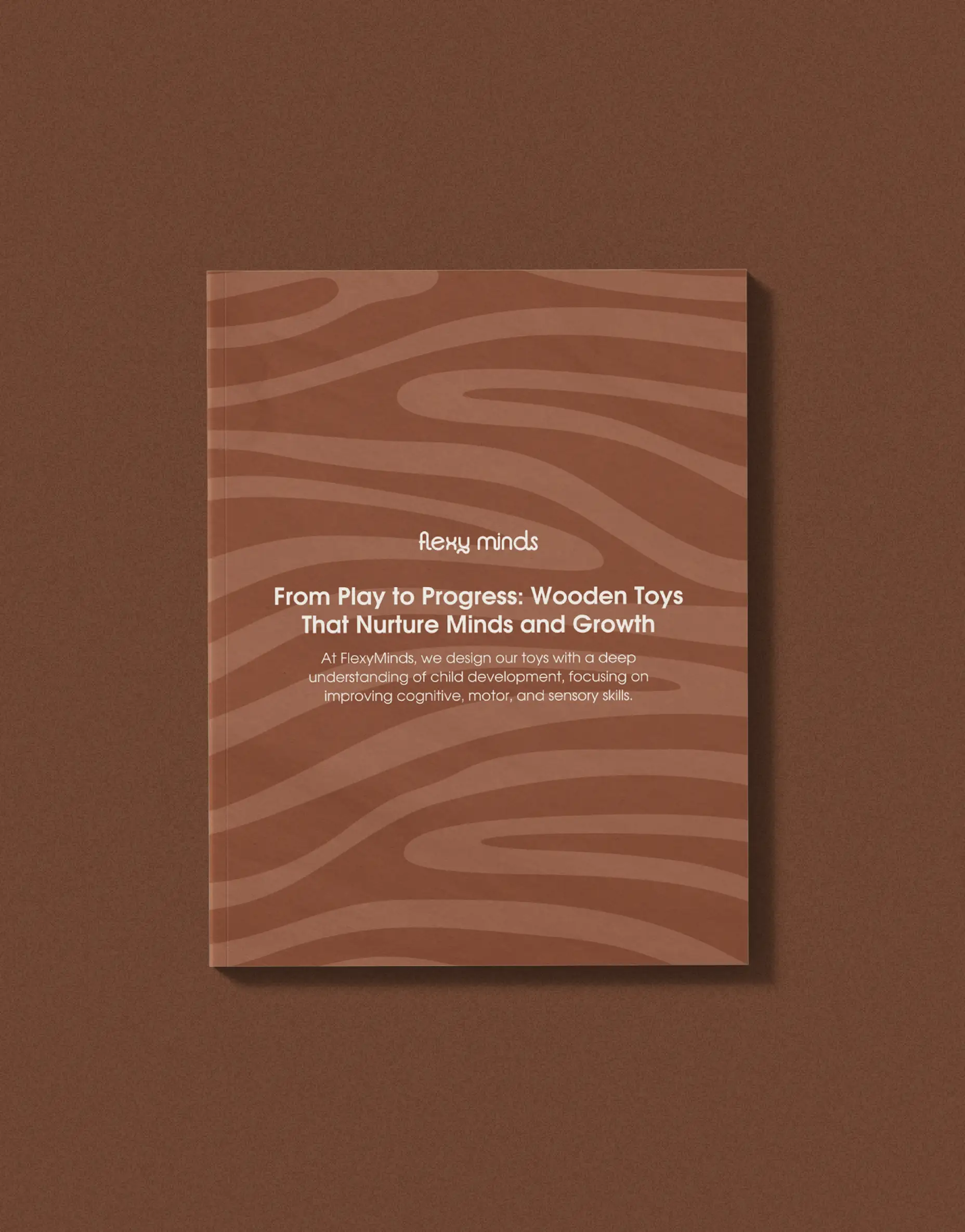 Flexy Minds brand booklet cover design