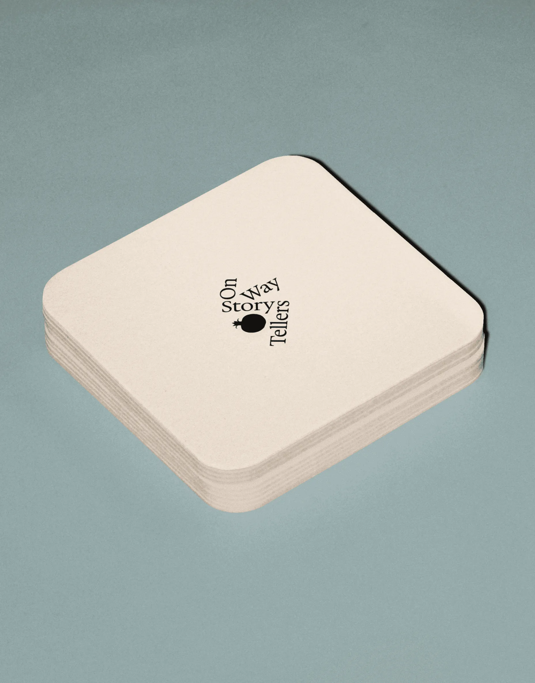 Square box with the On Way Storytellers logo.