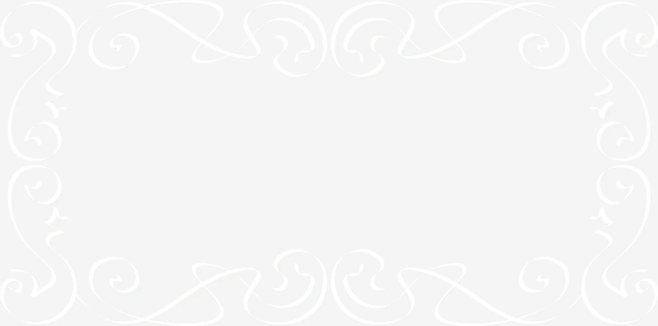 Calligraphy tracery frame