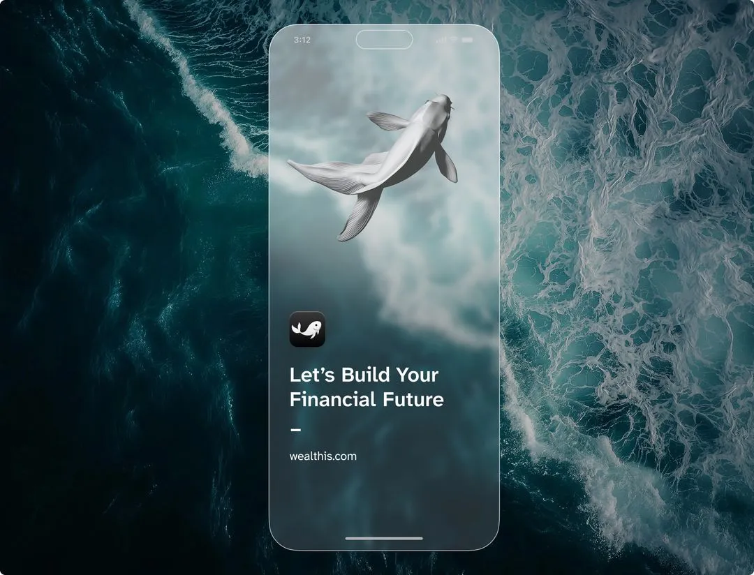 Fintech template app preview