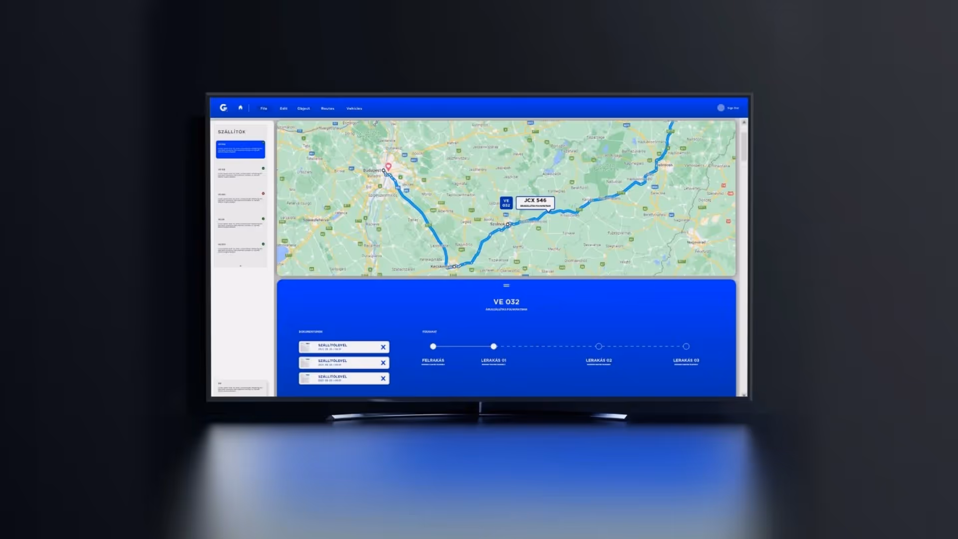 Gita Branding project - Desktop view ui design