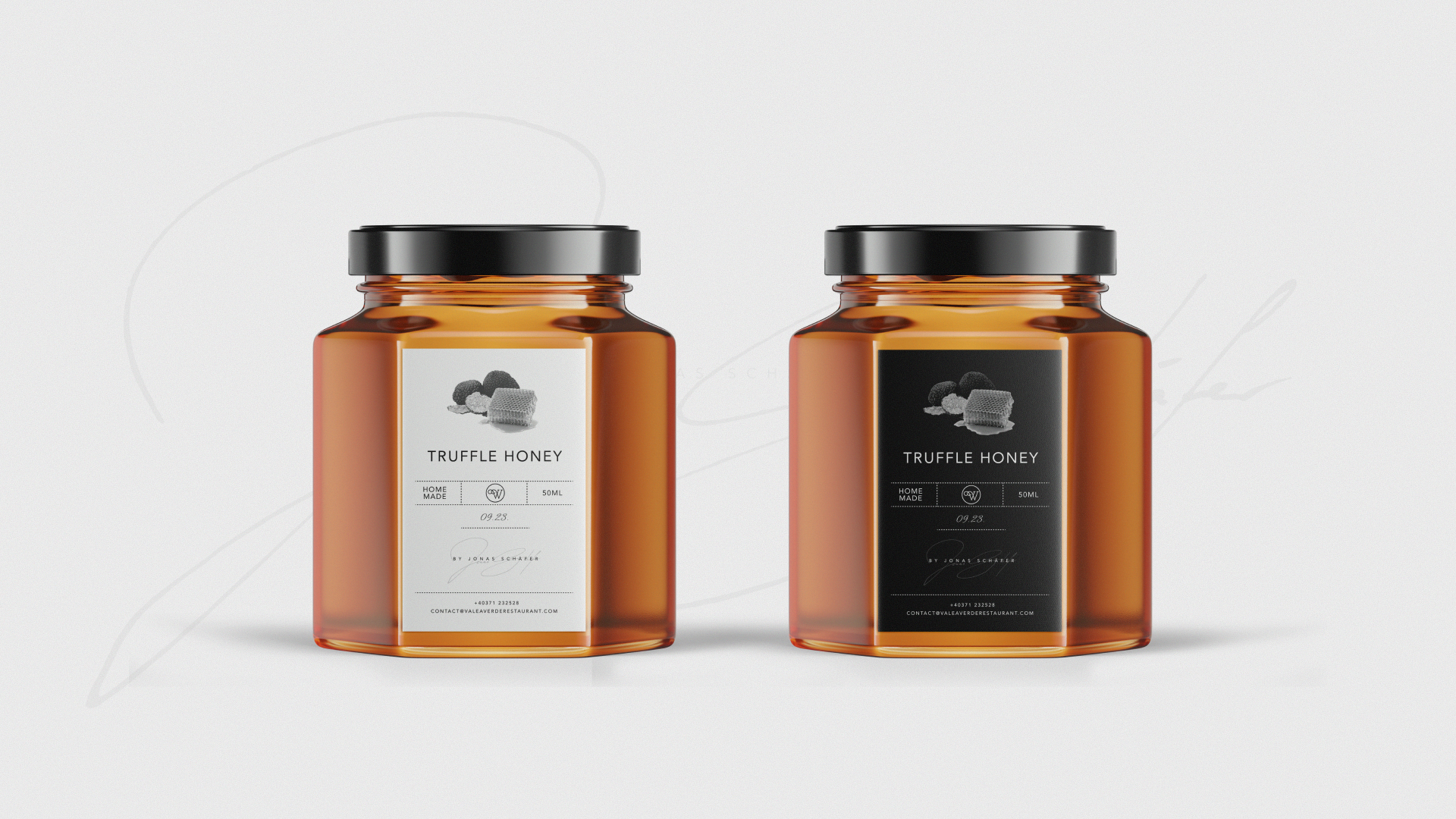 Valea Verde Restaurant by Jonas Schafer - Package graphic design