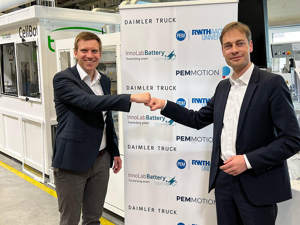PEM supports Daimler Truck With the Setup of "InnoLab Battery"