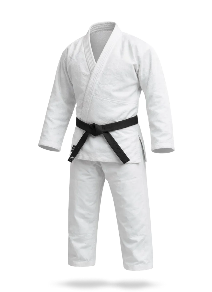 Белое кимоно для дзюдо профессиональное, плотность 650 г/м² (Kaitogi J3)