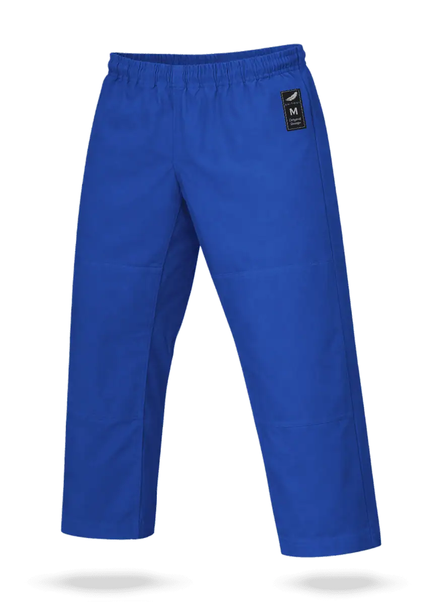 Синие борцовские штаны бренда KAITOGI на комфортной эластичной резинке