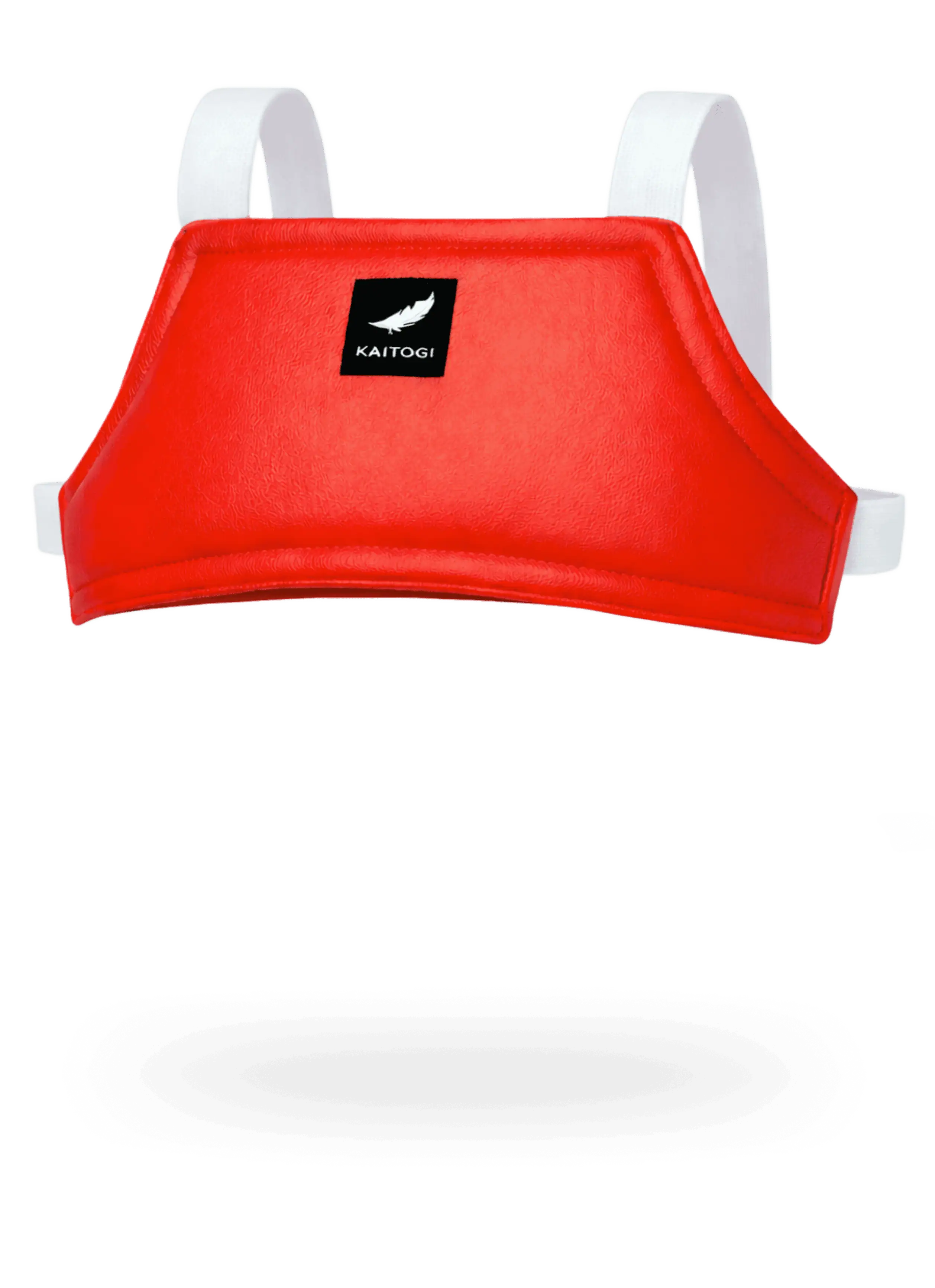 Яркая красная защита груди кайтоги для активных детских тренировок