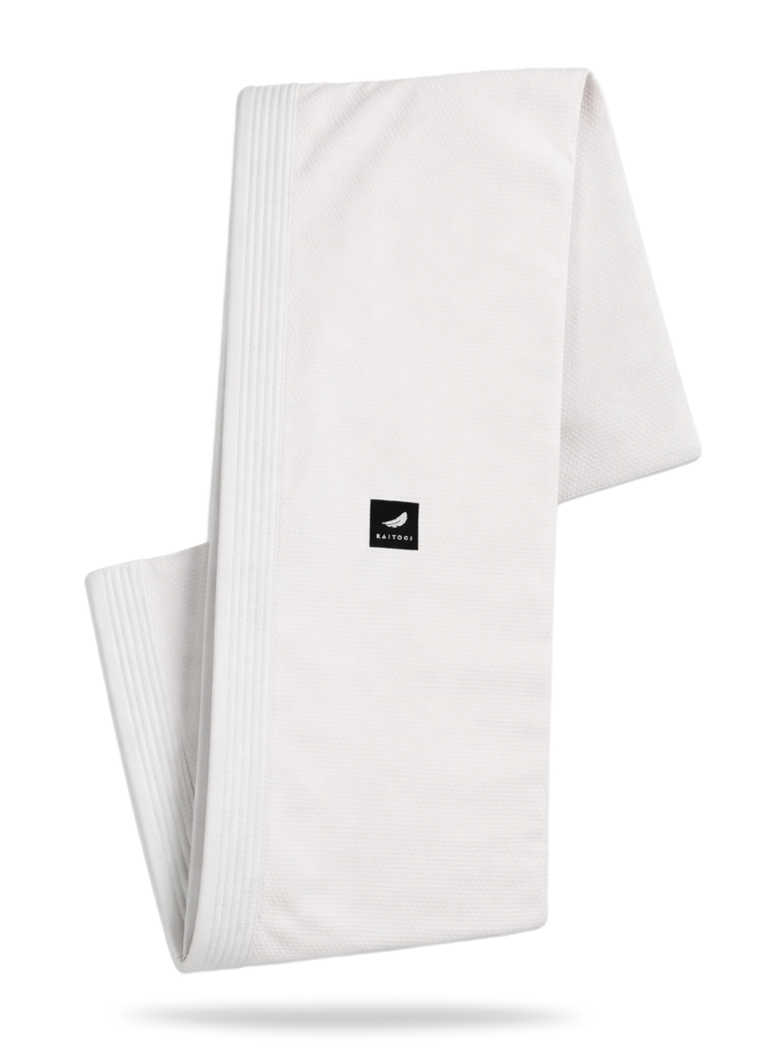 Белый тренажер канат-тяга KAITOGI для развития силы хвата и имитации захвата за кимоно