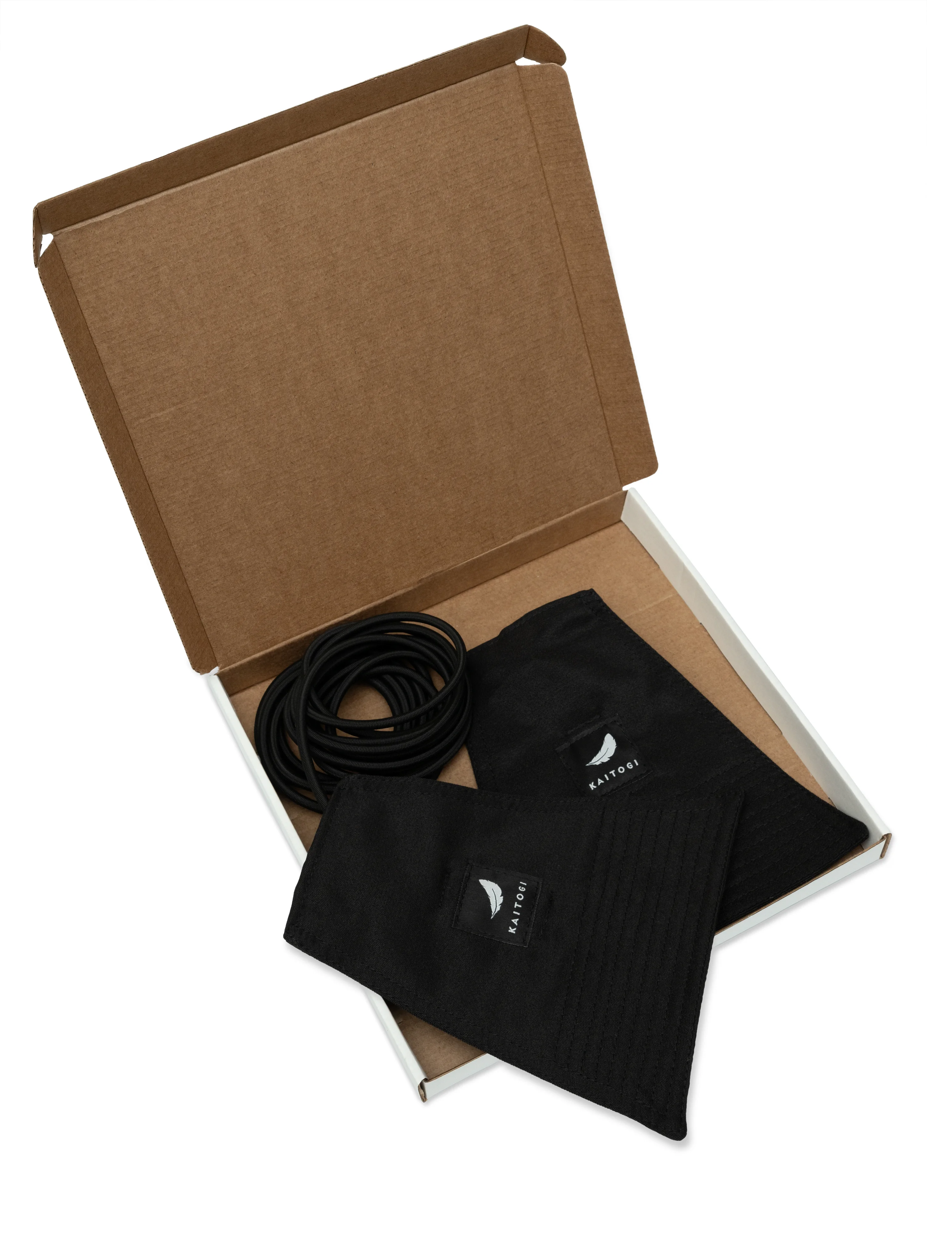 Черный тренажер Резина-отворот Старт в фирменной коробке KAITOGI. Практичный и полезный подарок для ребенка-борца