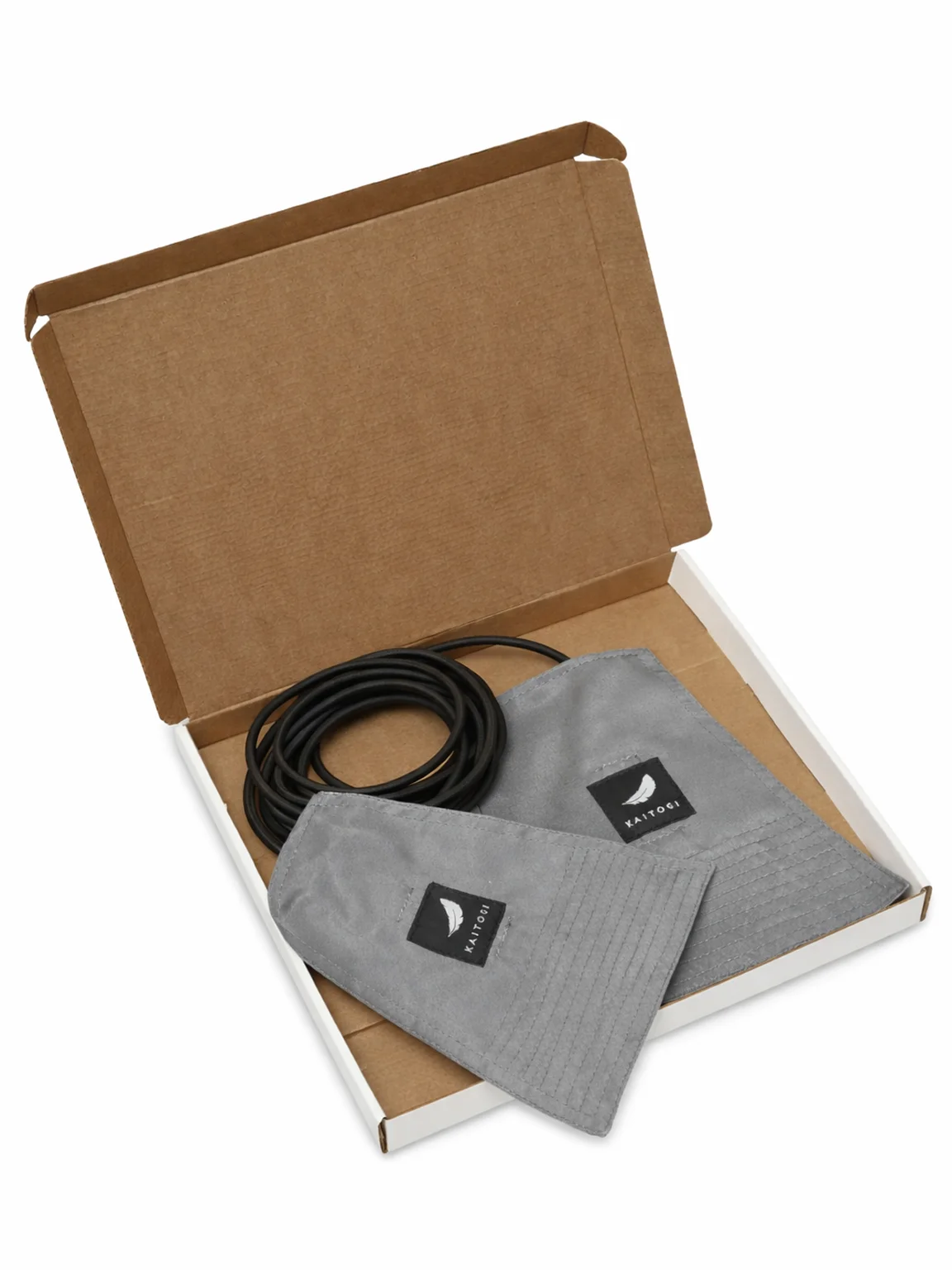 Серый детский тренажер Учикоми в стильной упаковке. Подарок, который поможет ребенку стать сильнее