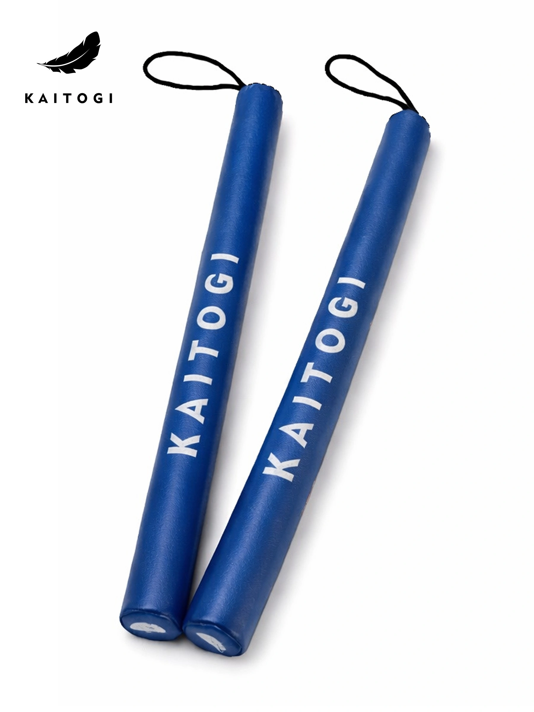  Синие тактические палочки KAITOGI, вид сбоку: безопасный инвентарь для отработки ударных комбинаций