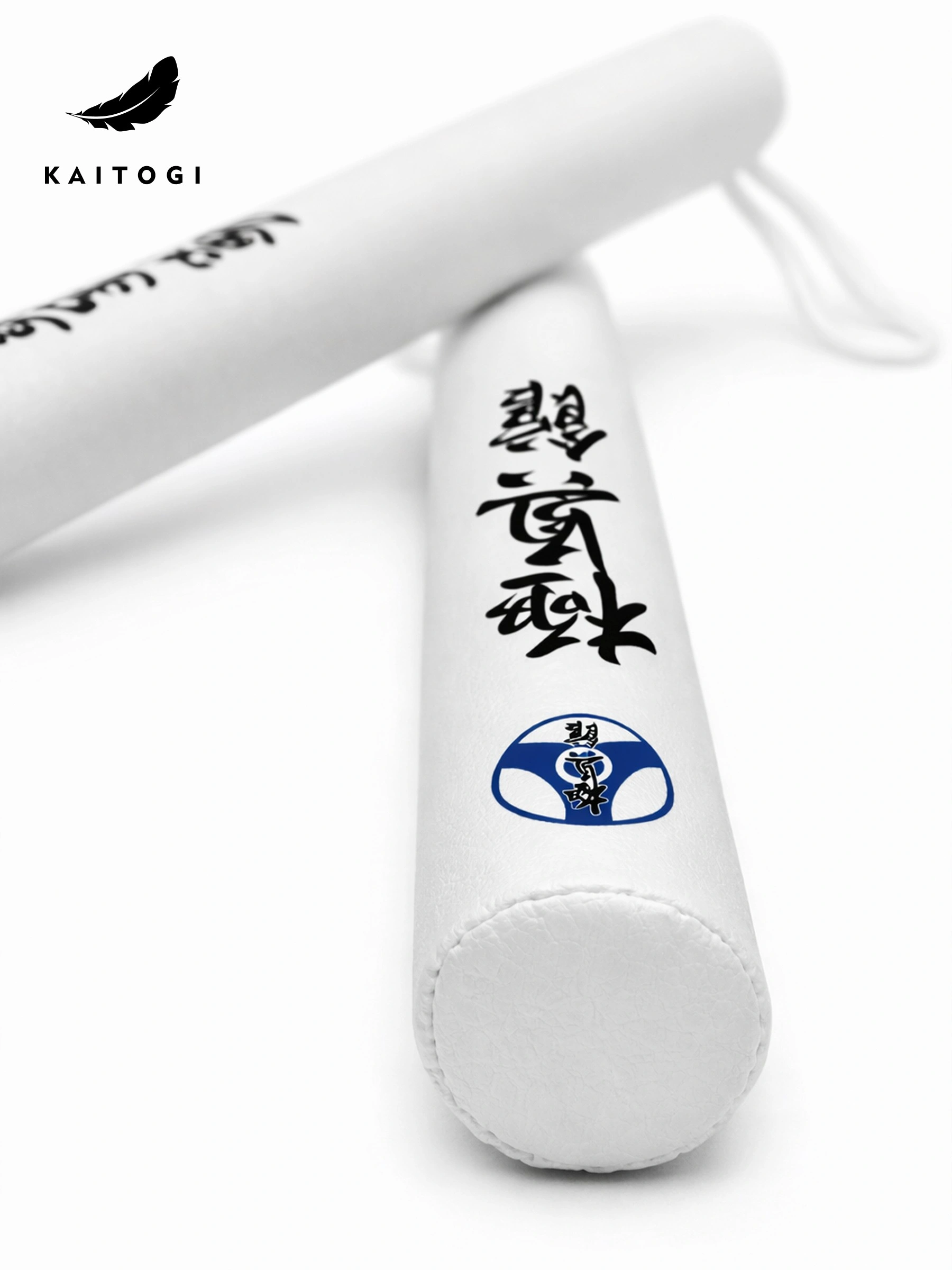 Тактические палочки Кёкусин-кан, вид сбоку: безопасный торец с заглушкой EVA для защиты от травм при «тычковых» ударах