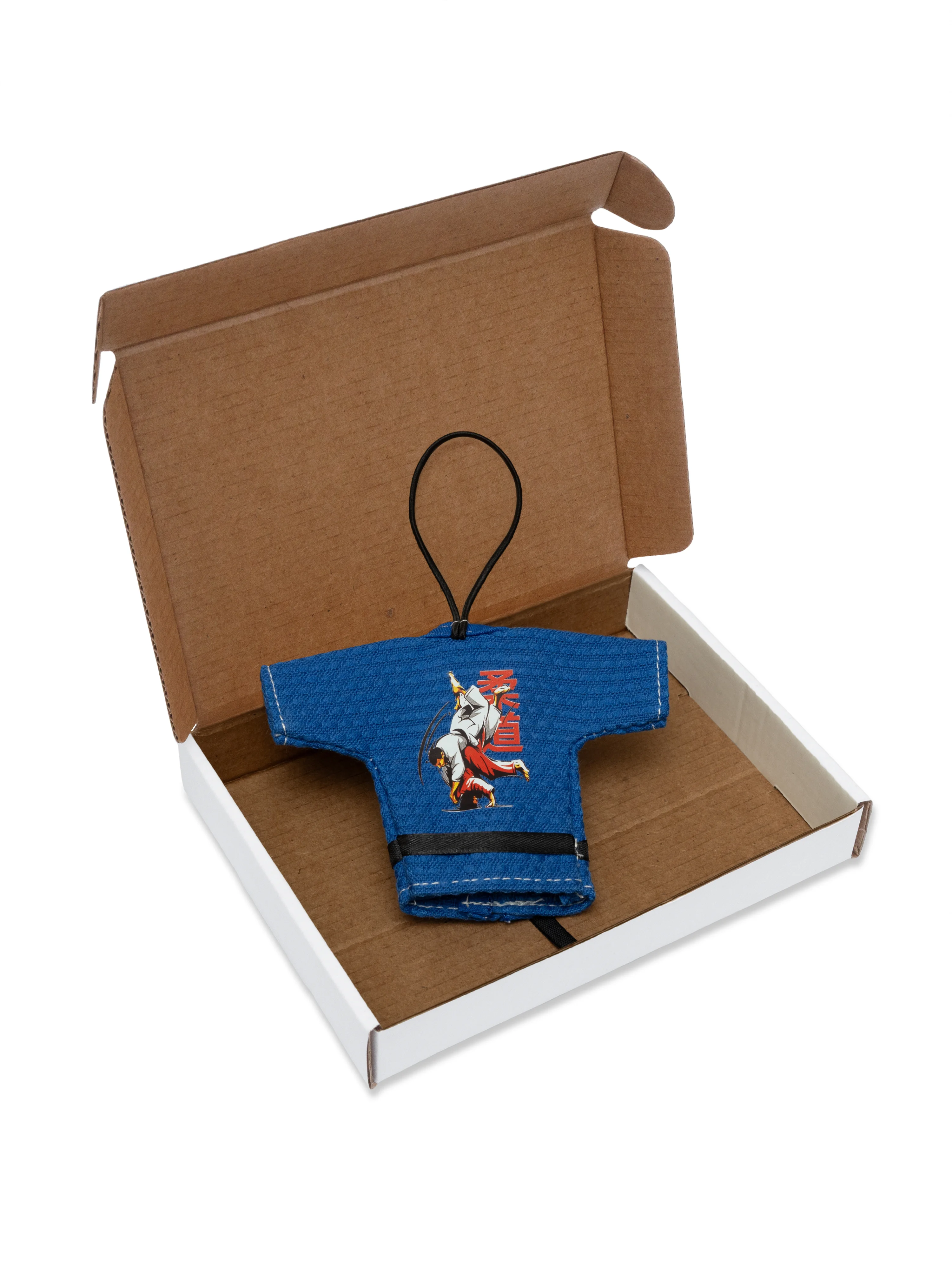 Сувенирная мини-курточка с броском в упаковке: оригинальный подарок для борца, выполненный как максимальная копия оригинала