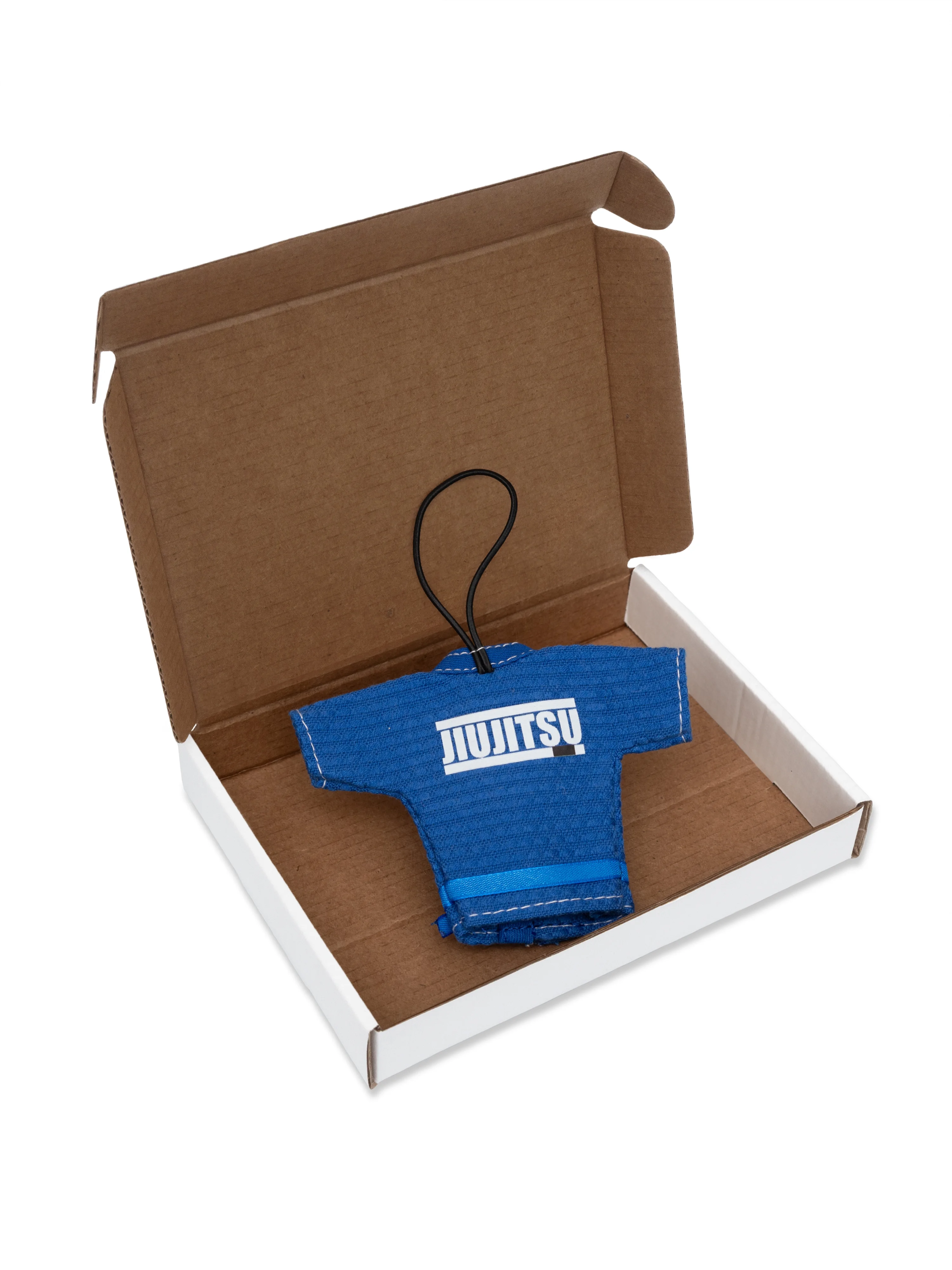 Синяя курточка джиу-джитсу в премиальной упаковке — идеальный статусный подарок для атлета