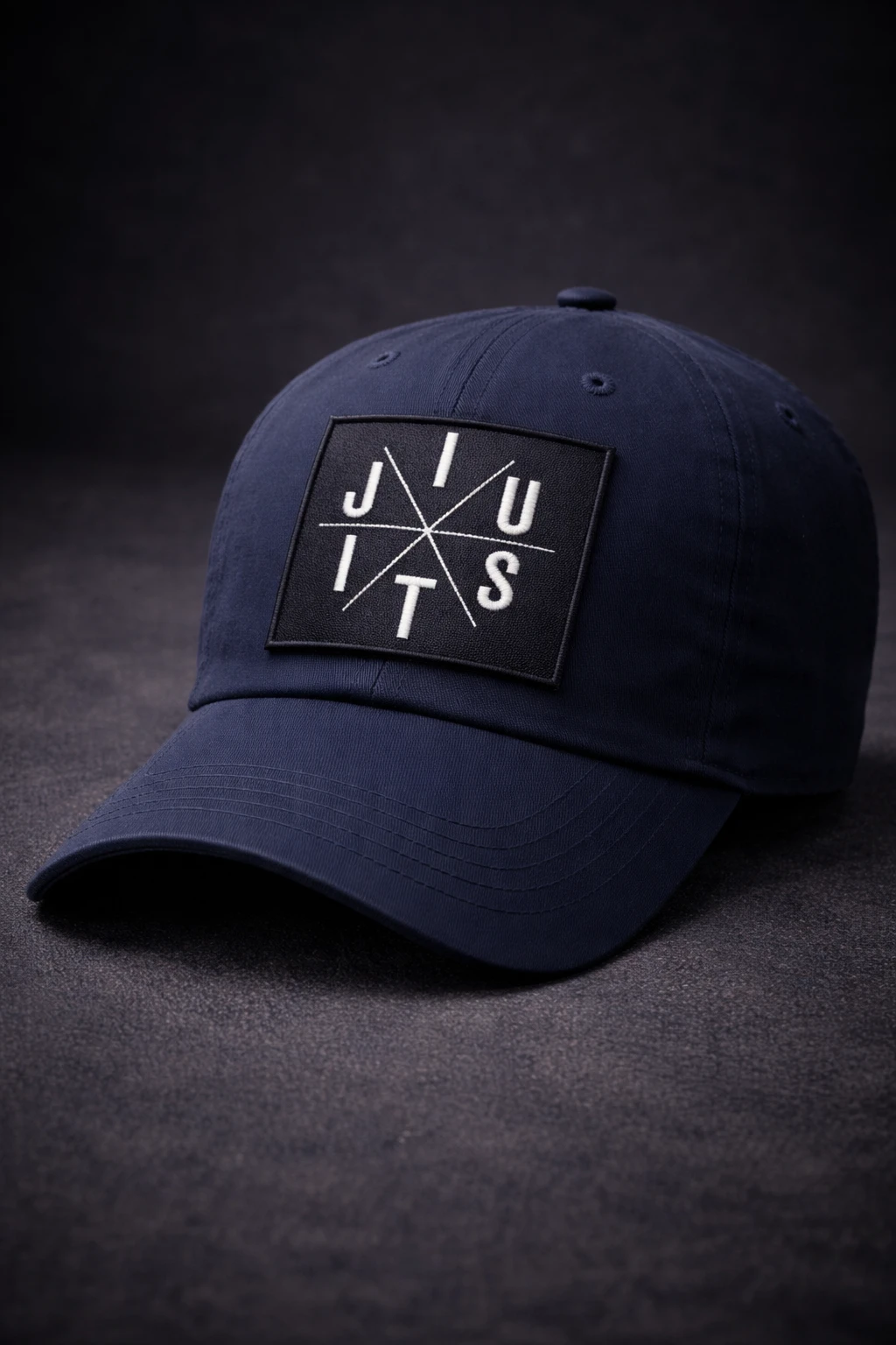 Кепка KAITOGI с шевроном Звезда JIU JITSU: использование специальной шевронной ткани и профессионального оборудования MELCO