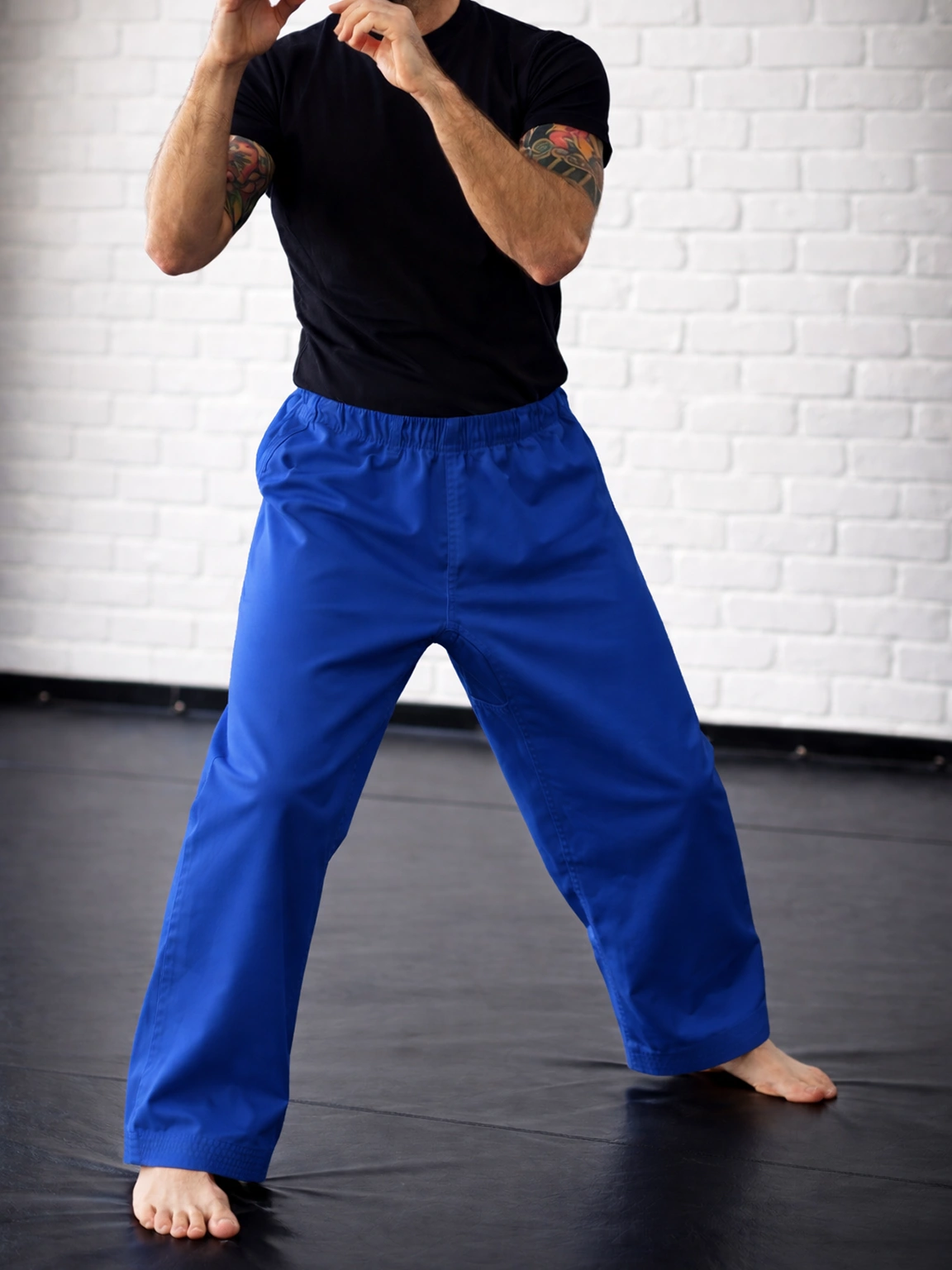 Синяя модель М2 на резинке на бойце: идеальный баланс прочности и эстетики традиционного доги