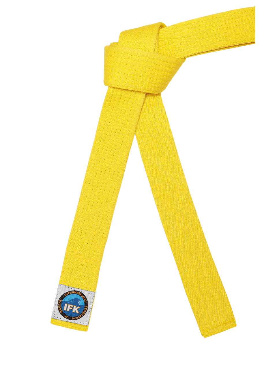 Жаккардовая этикетка KAITOGI IFK на поясе