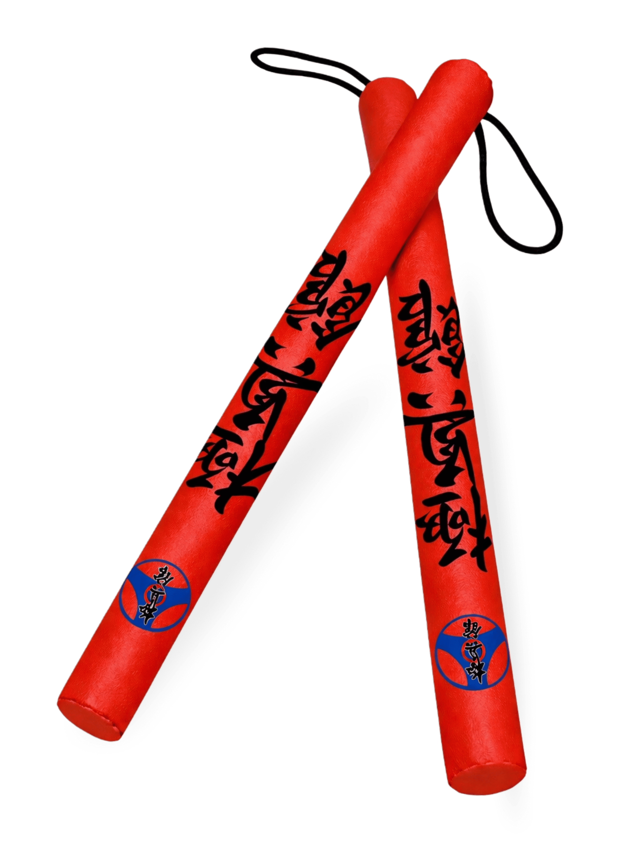 Тренерские палочки Кёкусин-кан красного цвета — тактический снаряд для тренировки тайминга и дистанции