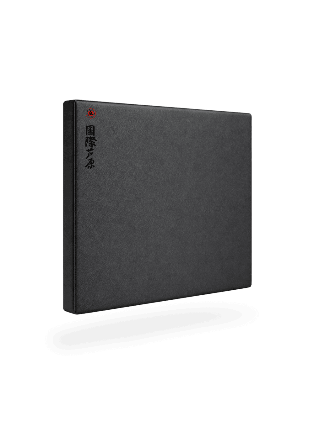 Черный страховочный мат KAITOGI 100×100 см для AIKO: износостойкий кожзам для интенсивных тренировок