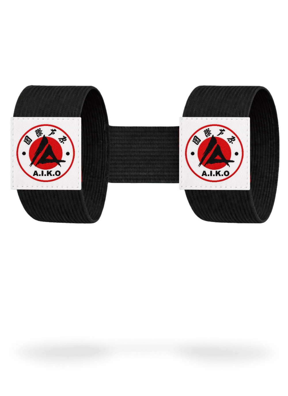 Черный двойной фиксатор пояса AIKO