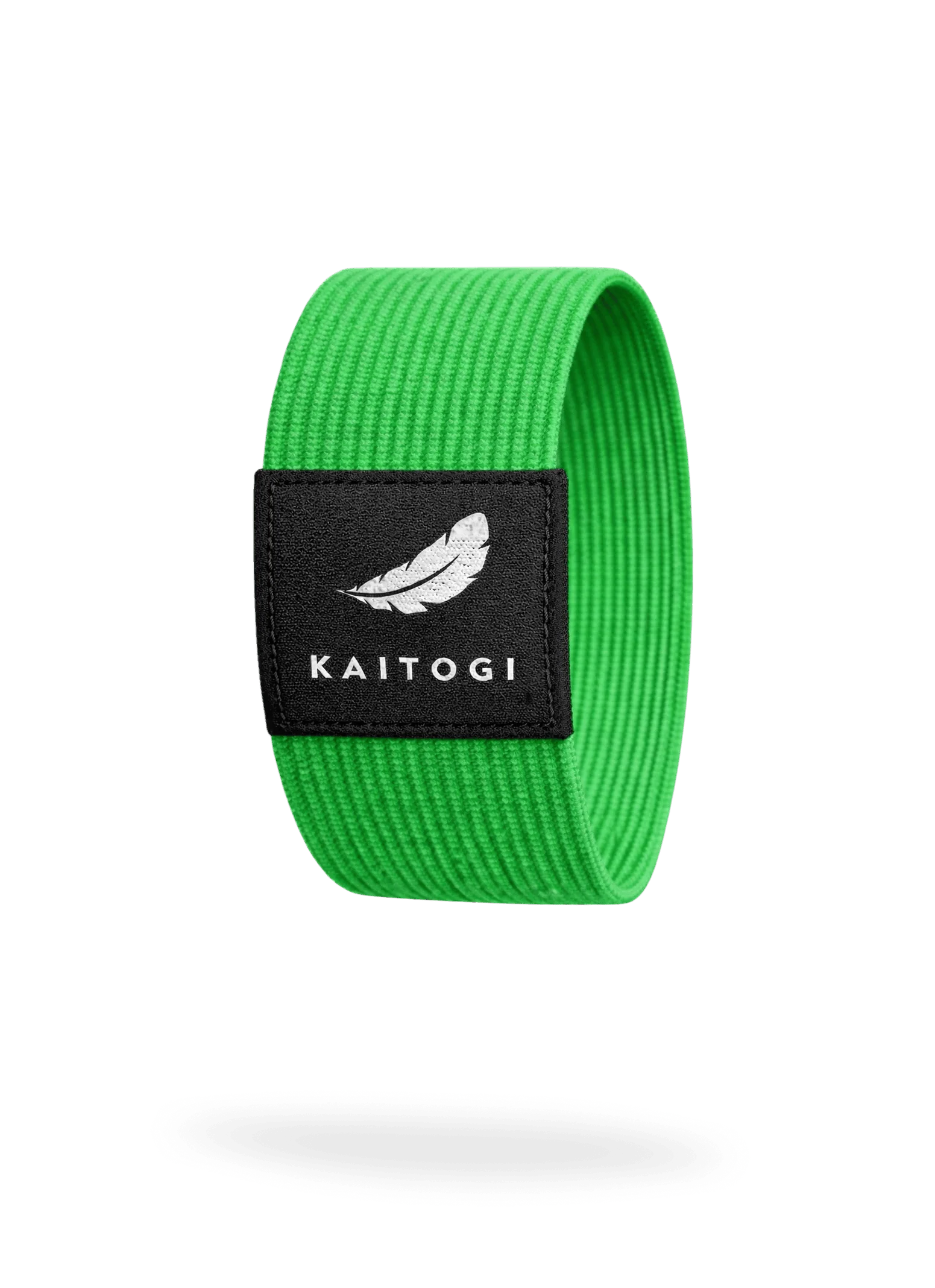 зеленый одинарный фиксатор пояса KAITOGI для единоборств фиксатор для пояса кимоно на липучке