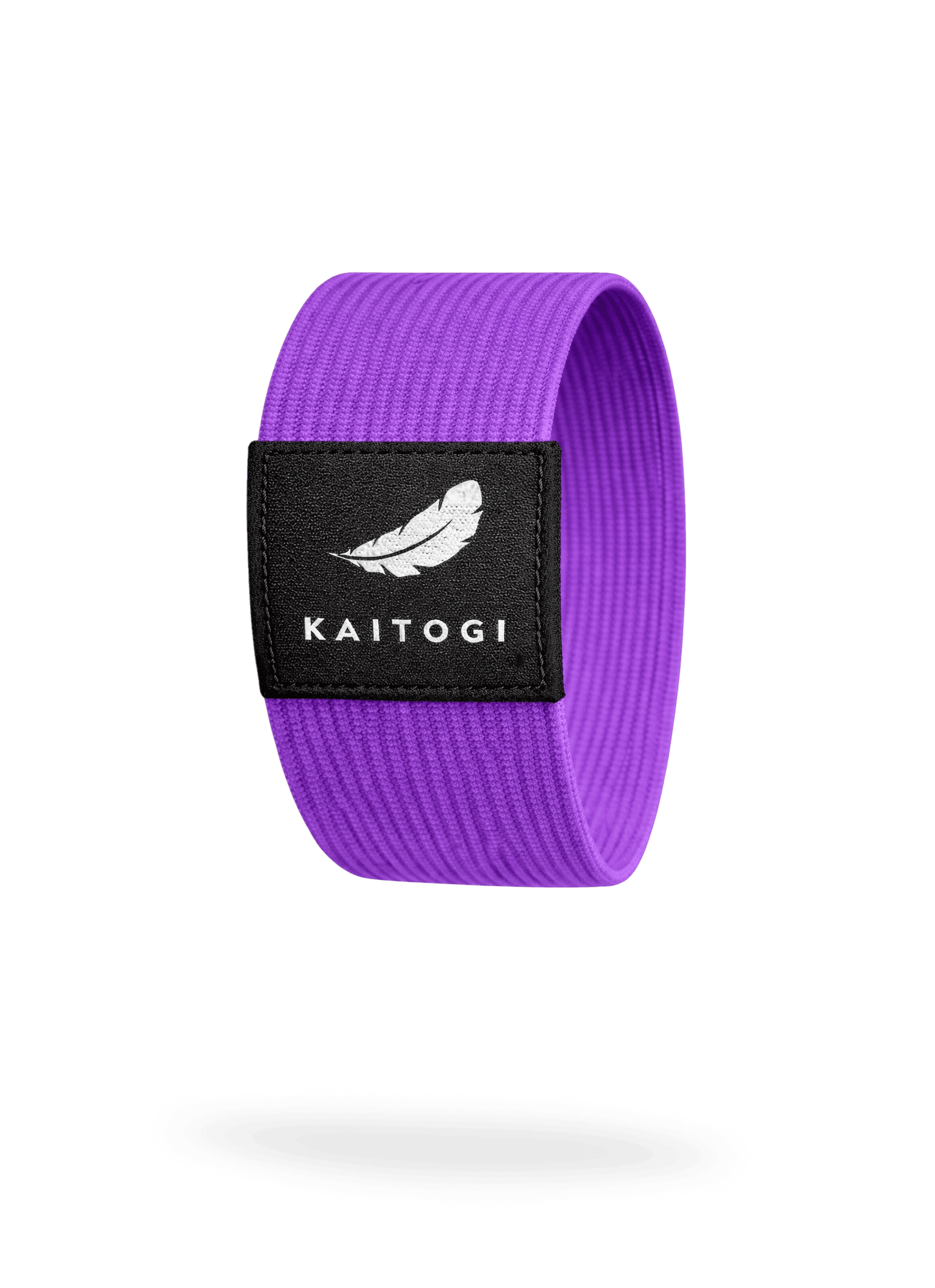фиолетовый одинарный фиксатор пояса KAITOGI на липучке для карате фиксатор пояса для кимоно