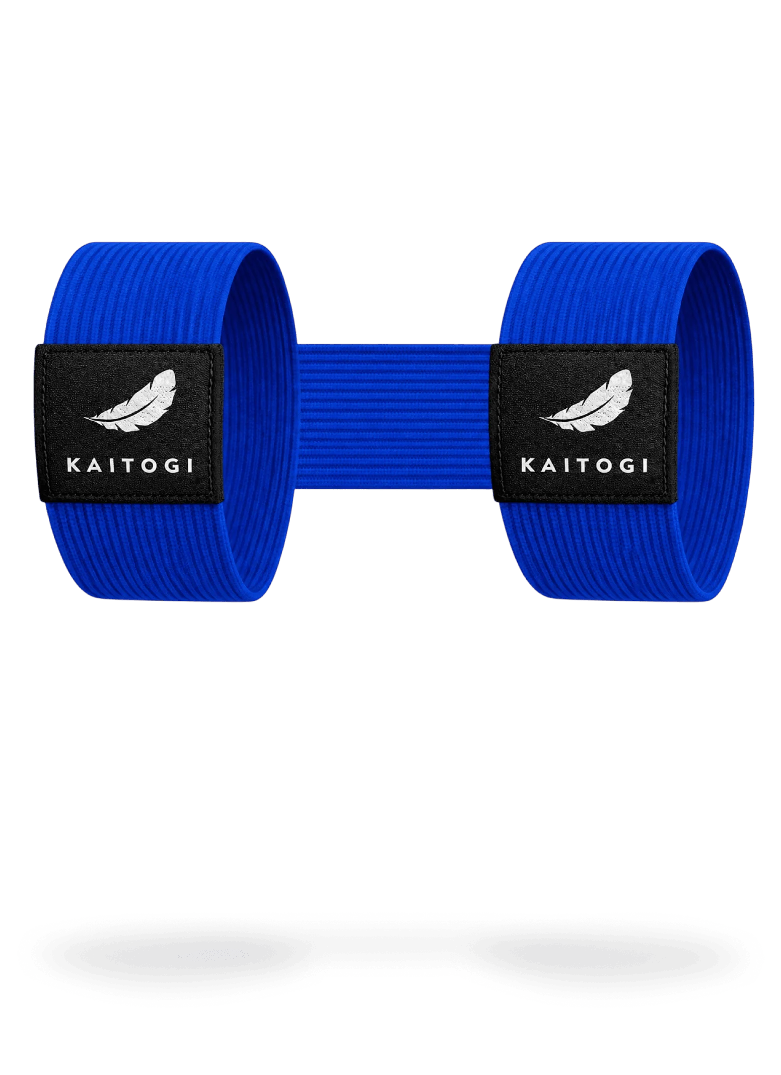 синий двойной фиксатор пояса KAITOGI для кимоно и карате belt keeper для единоборств