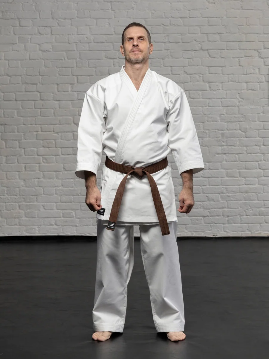 белая куртка для карате KAITOGI K1 полный рост kumite dogi киокушинкай форма для тренировок