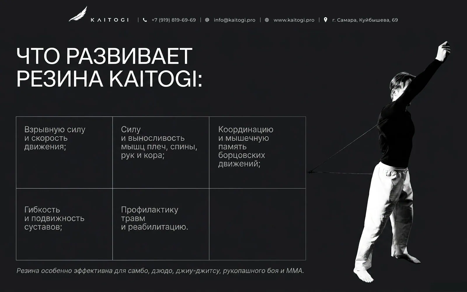 тренировочная резина KAITOGI для развития силы координации и выносливости