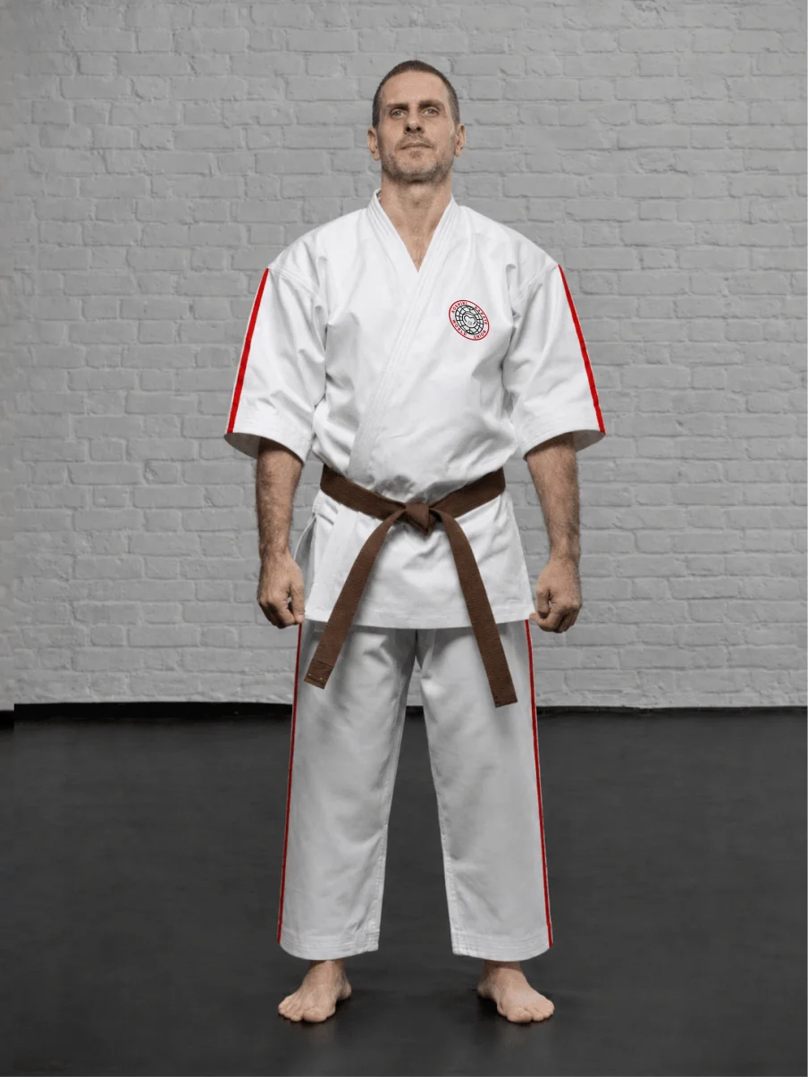 Кимоно Косики Карате К4М3 с эмблемой Koshiki Karate World Union для тренировок