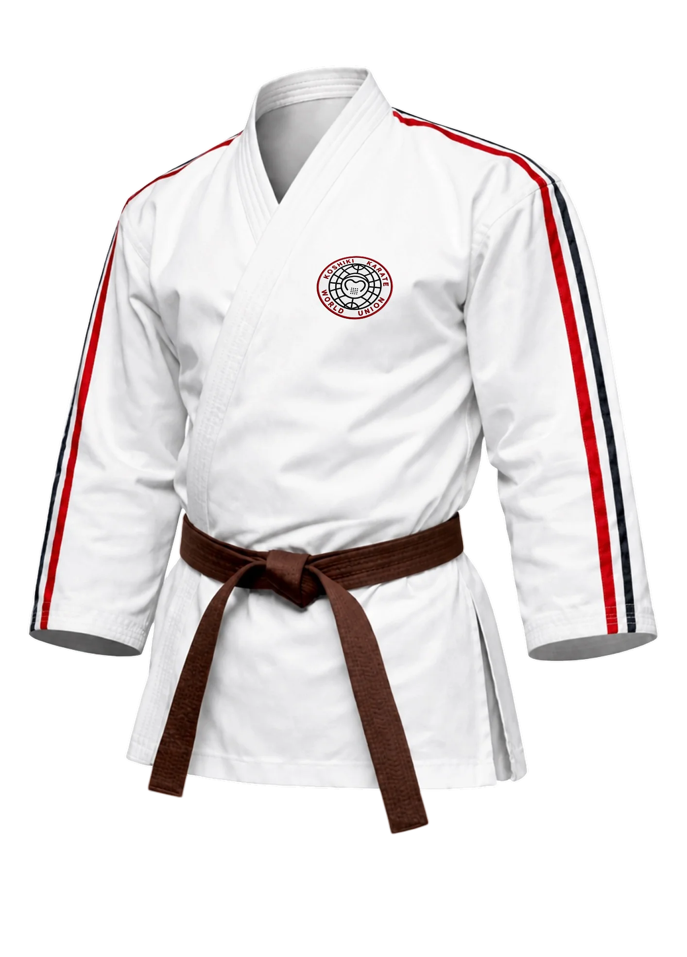 Соревновательная куртка Косики Карате К3 с шевроном Koshiki Karate World Union