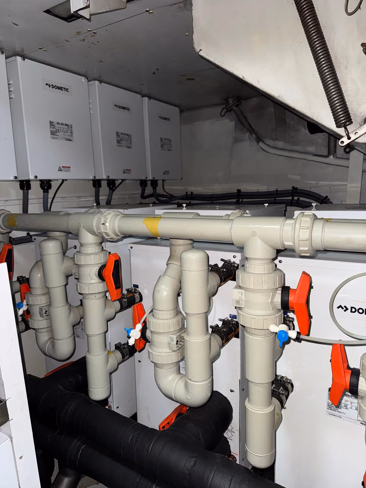 advanced marine setup with tubing