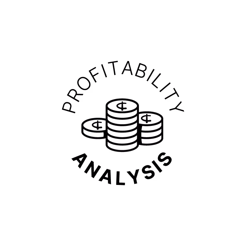 Stack of white coins with dollar signs and two smaller coin stacks on a black background.