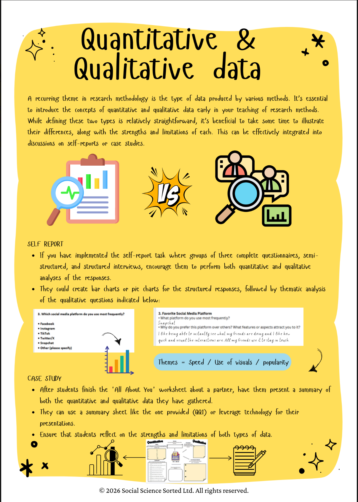 image of a document with faqs (for a productivity tools business)