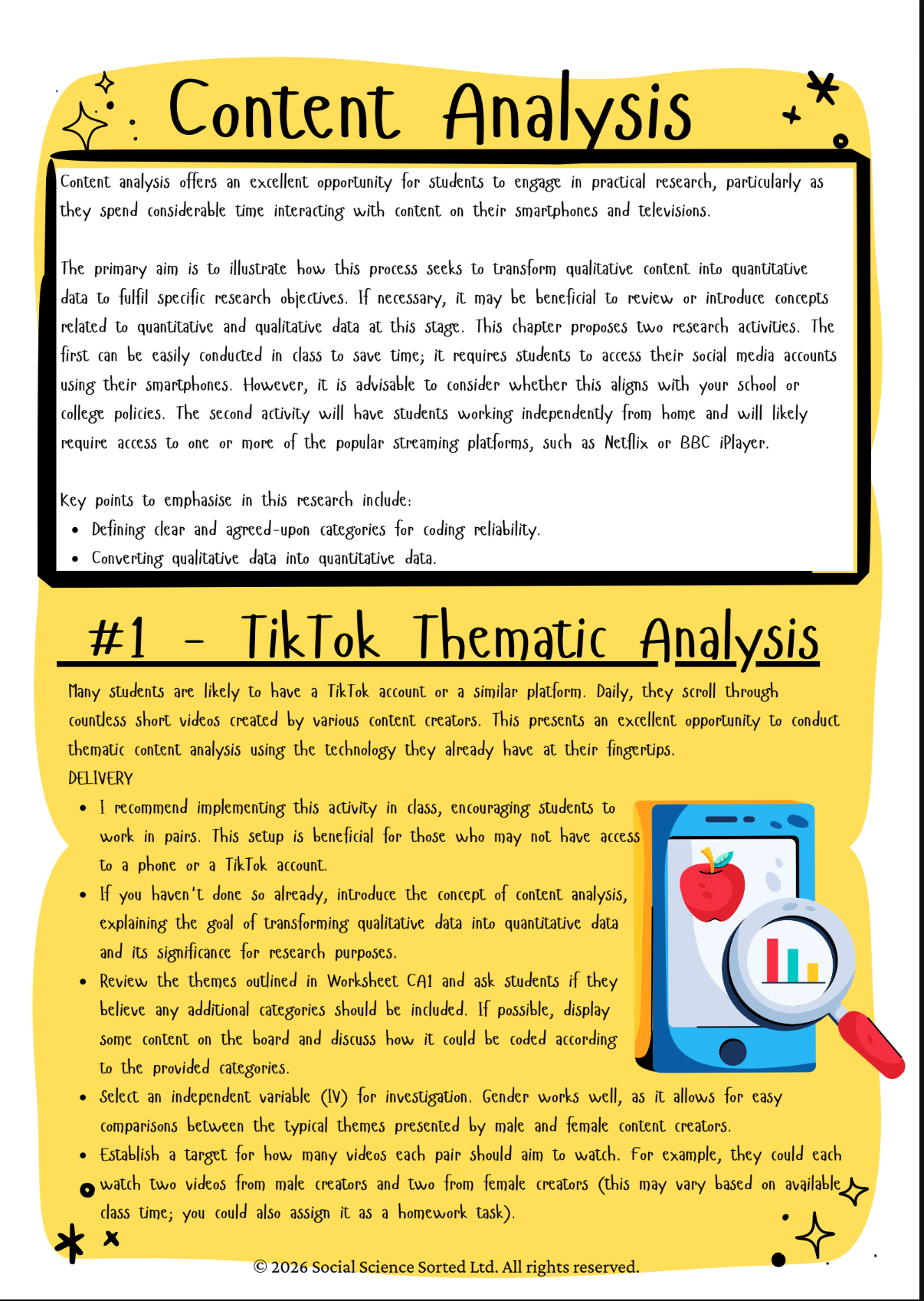 image of a document with faqs (for a productivity tools business)
